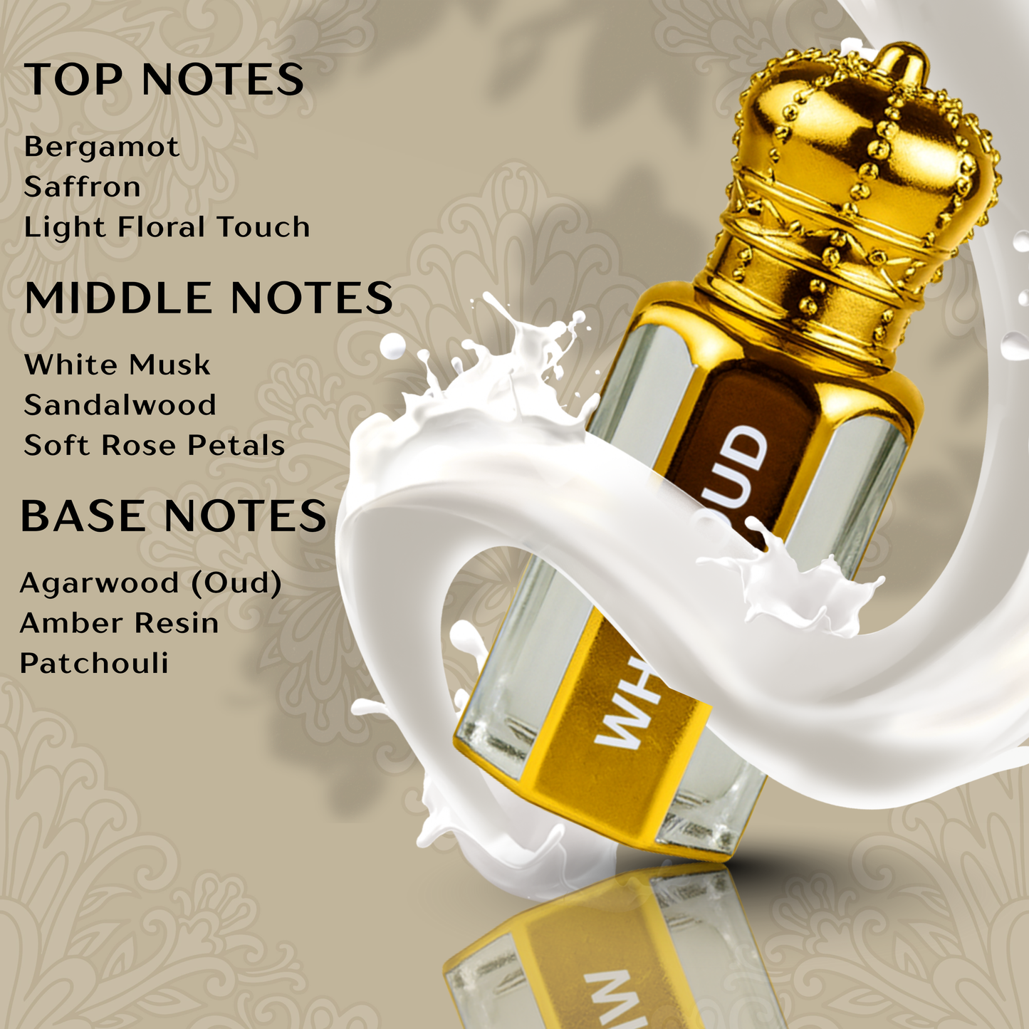 The White Oud Attar - 15ML + 15ML (BUY 1 GET 1 FREE)
