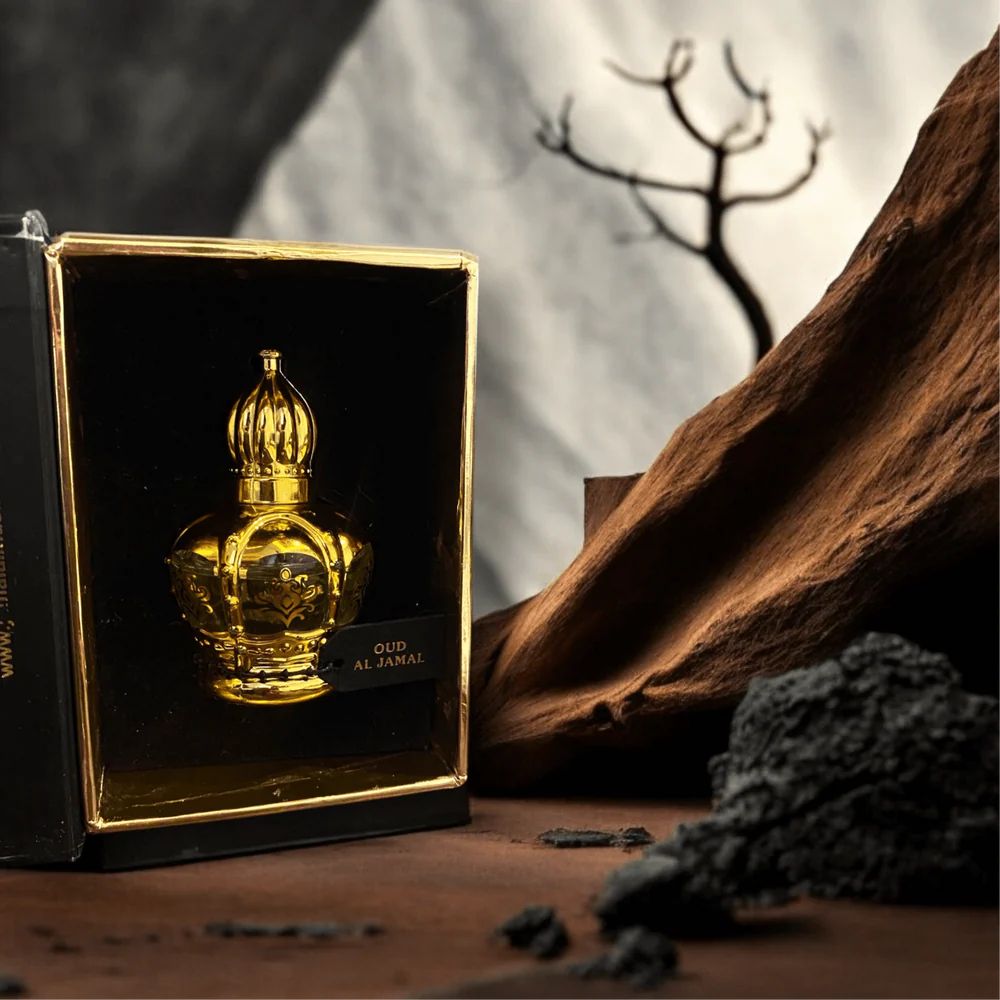 Oud Al Jamal Attar 12ml – Luxurious Signature Mukhallat by Jamal Al Muslim (Buy 1 Get 1 Free)