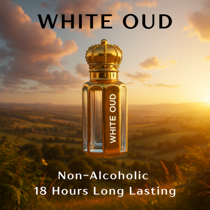Pure White Oud Attar - 18ML