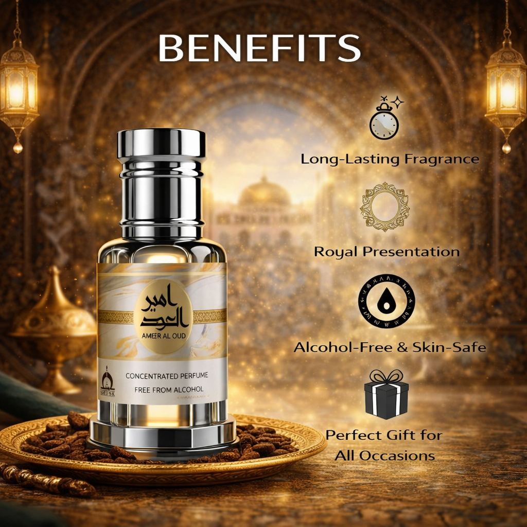 Ameer Al Oud | Concentrated Perfume Attar Oil (Buy 1 Get 1 Free)