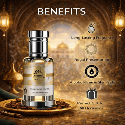 Ameer Al Oud | Concentrated Perfume Attar Oil (Buy 1 Get 1 Free)
