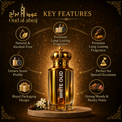 Pure White Oud Attar - 18ML