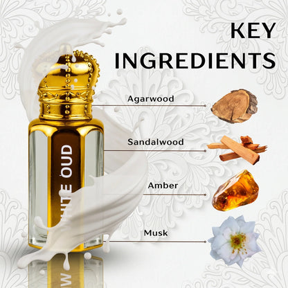 White Oud Attar - 15ML (Buy 1 Get 1 Free)