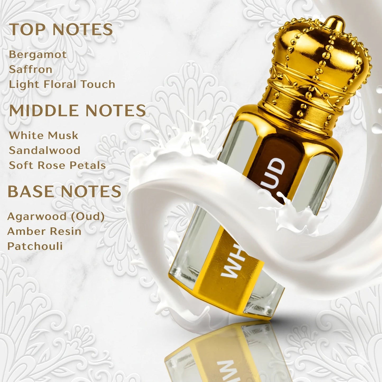 White Oud Attar - 15ML (Buy 1 Get 1 Free)