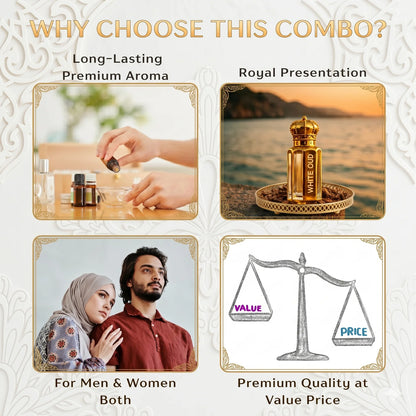 White Oud Attar - 15ML (Buy 1 Get 1 Free)
