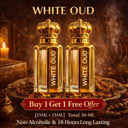 The White Oud Attar - 15ML + 15ML (BUY 1 GET 1 FREE)